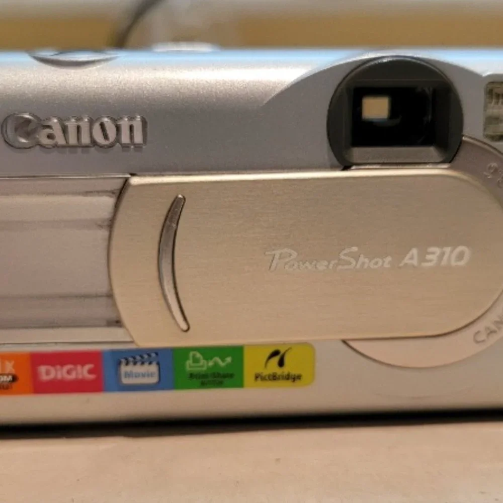 Canon PowerShot A310 3.2MP Compact Digital Camera Silver